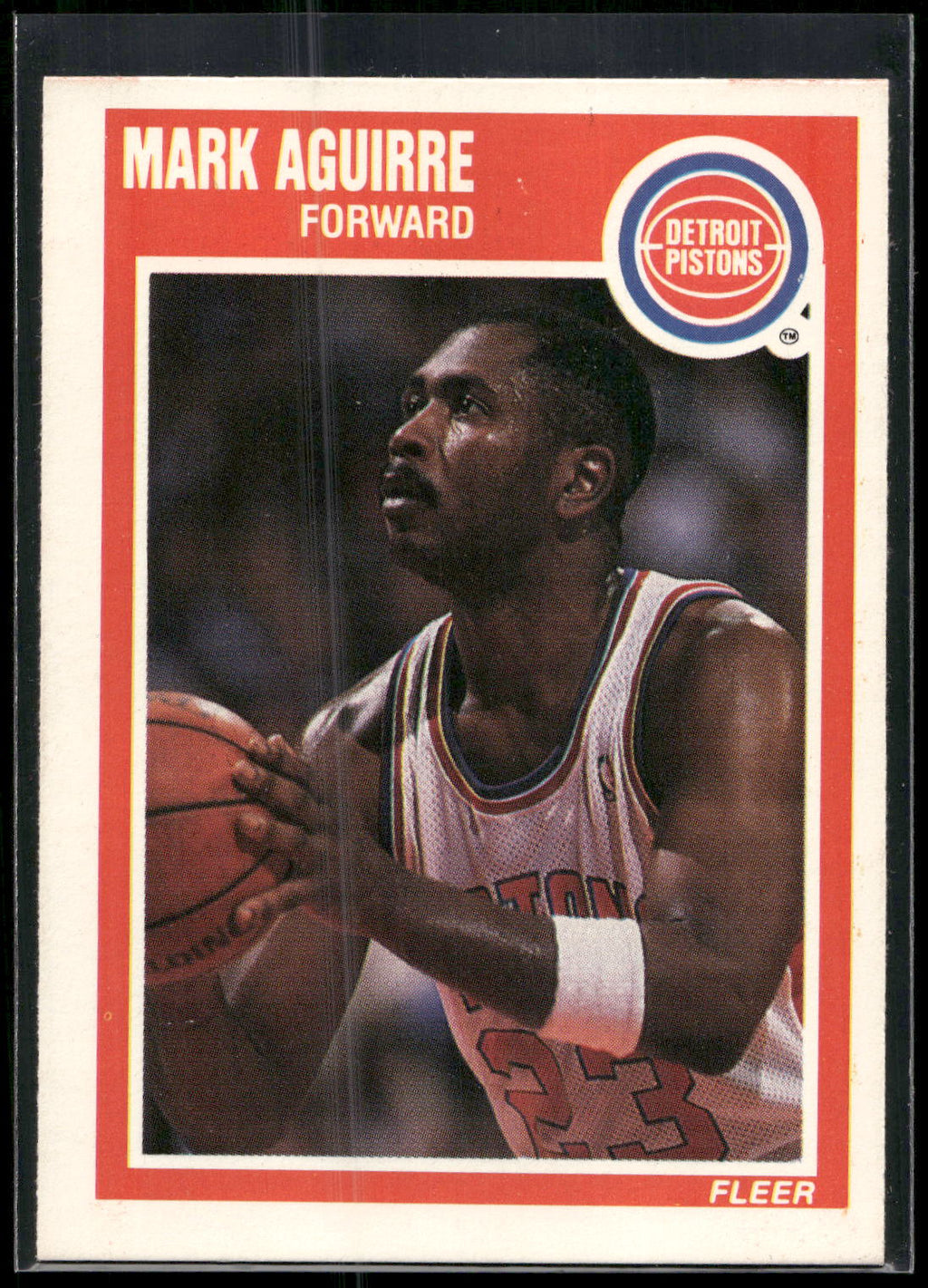 1989-90 Fleer #44 Mark Aguirre
