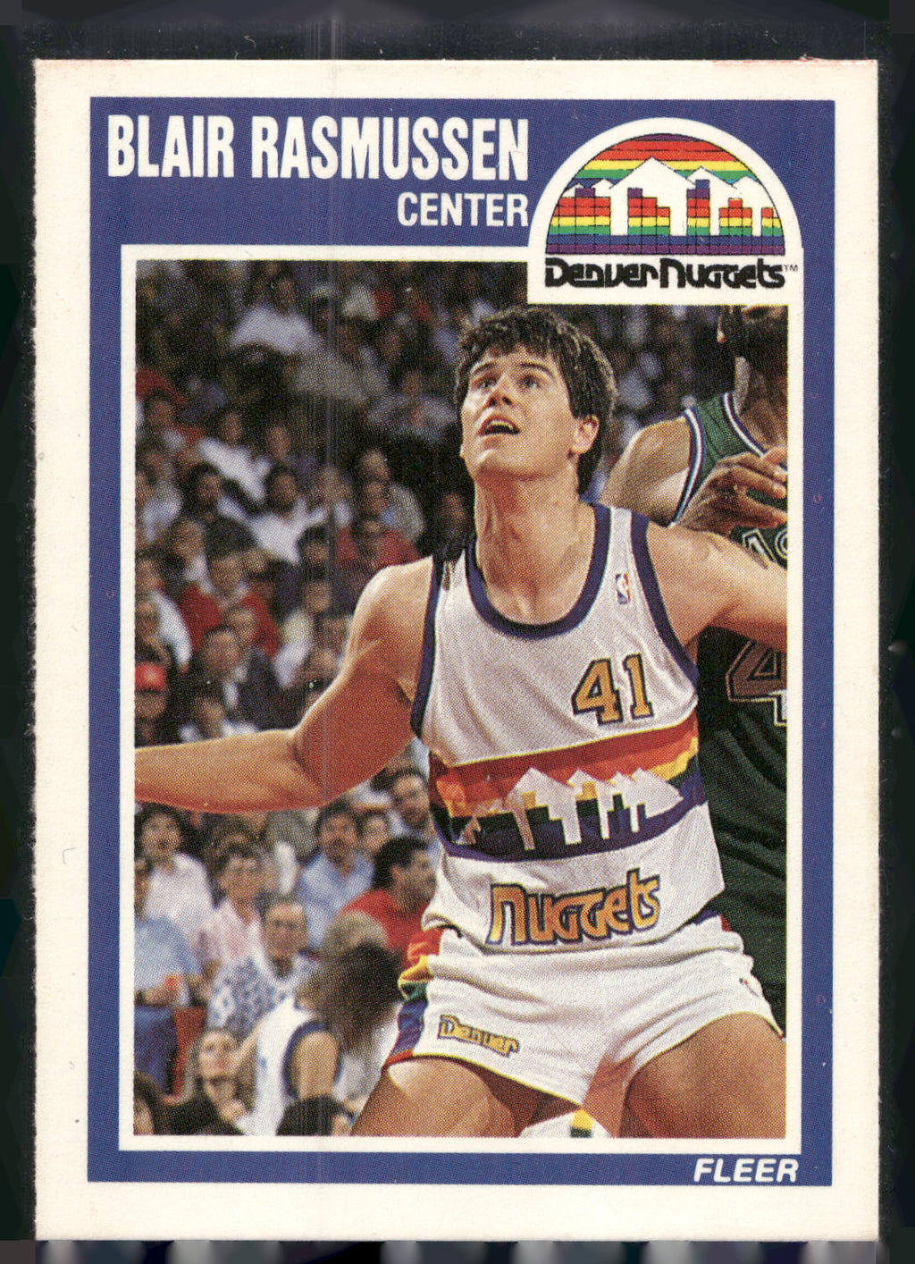 1989-90 Fleer #42 Blair Rasmussen