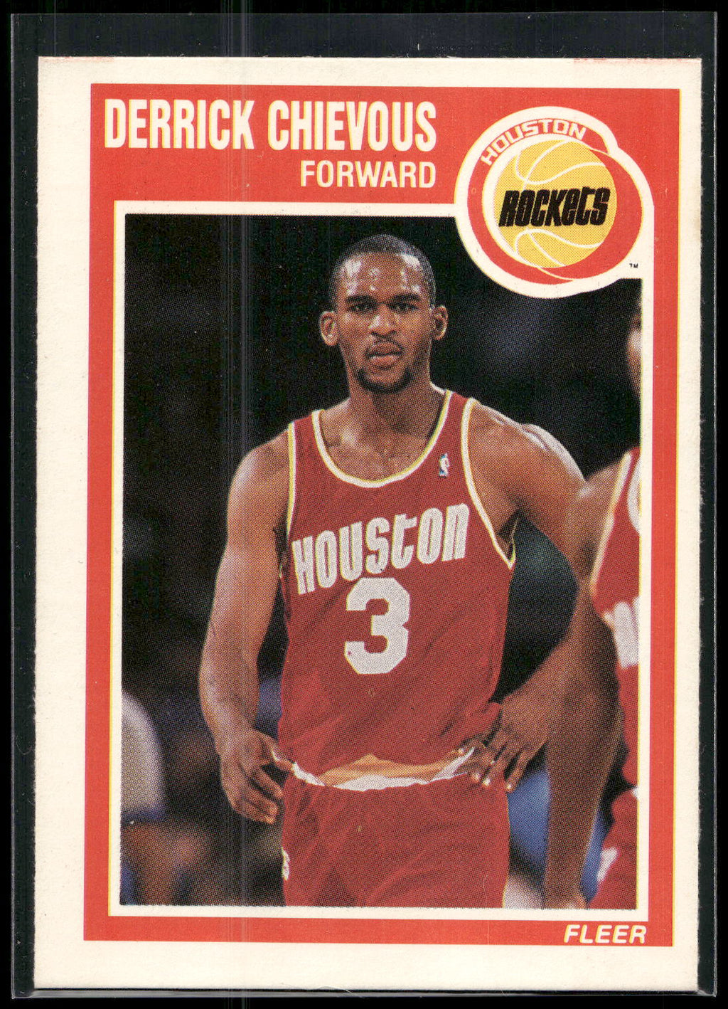 1989-90 Fleer #58 Derrick Chievous