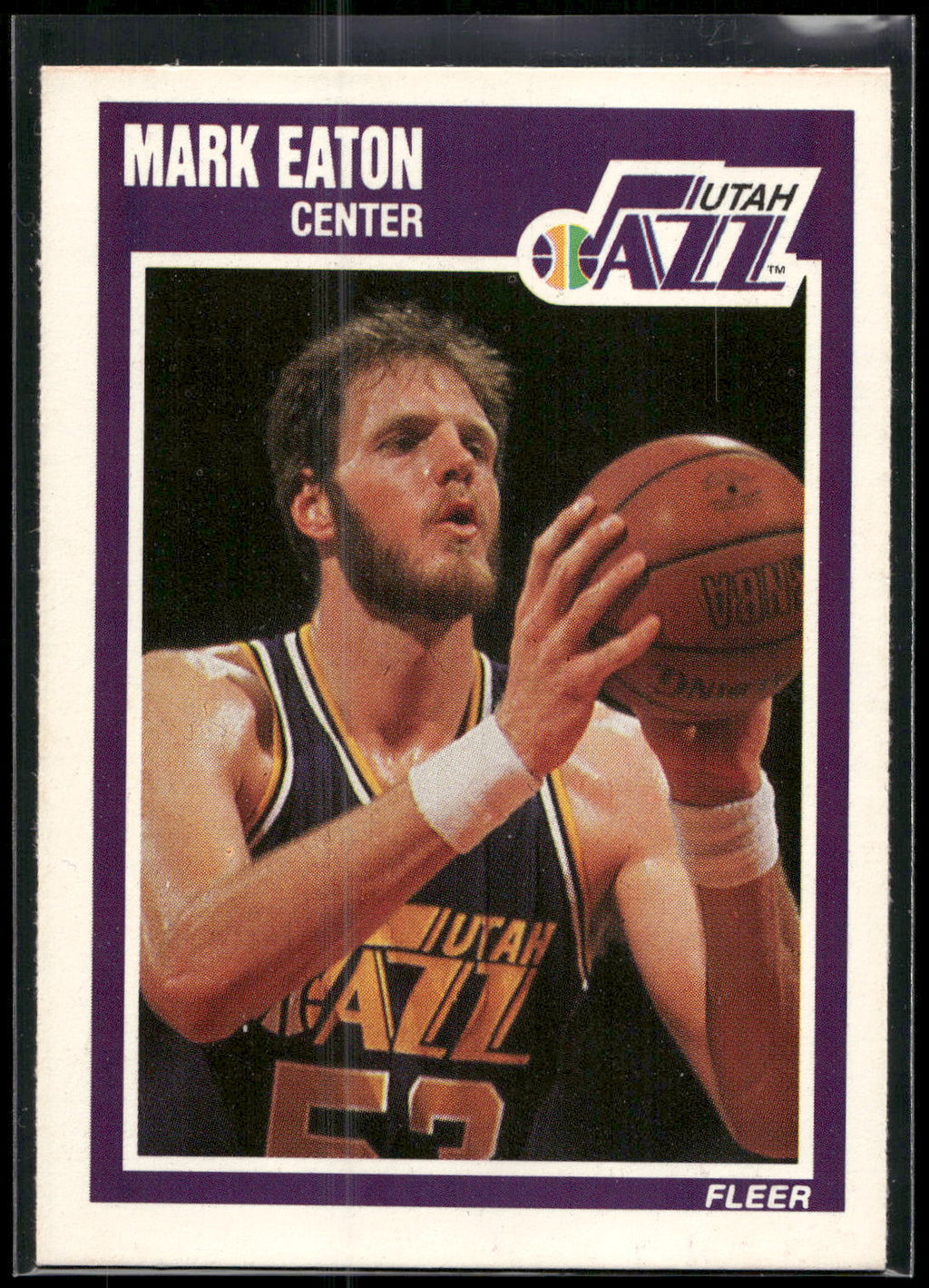1989-90 Fleer #152 Mark Eaton