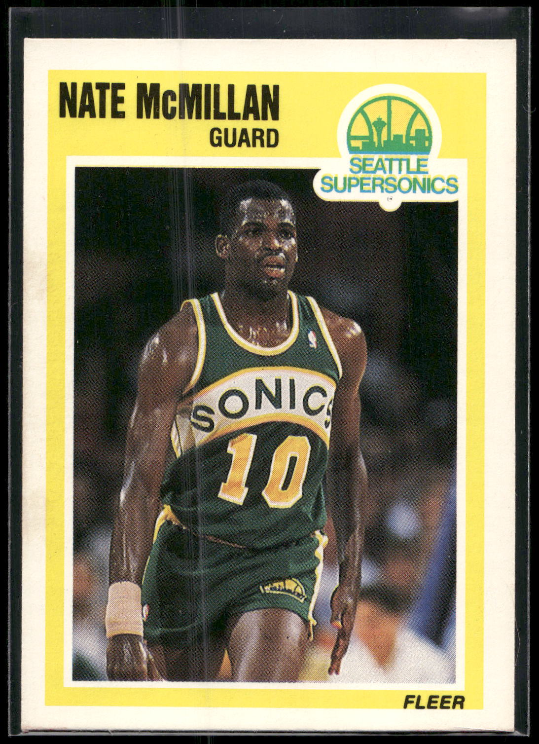 1989-90 Fleer #150 Nate McMillan