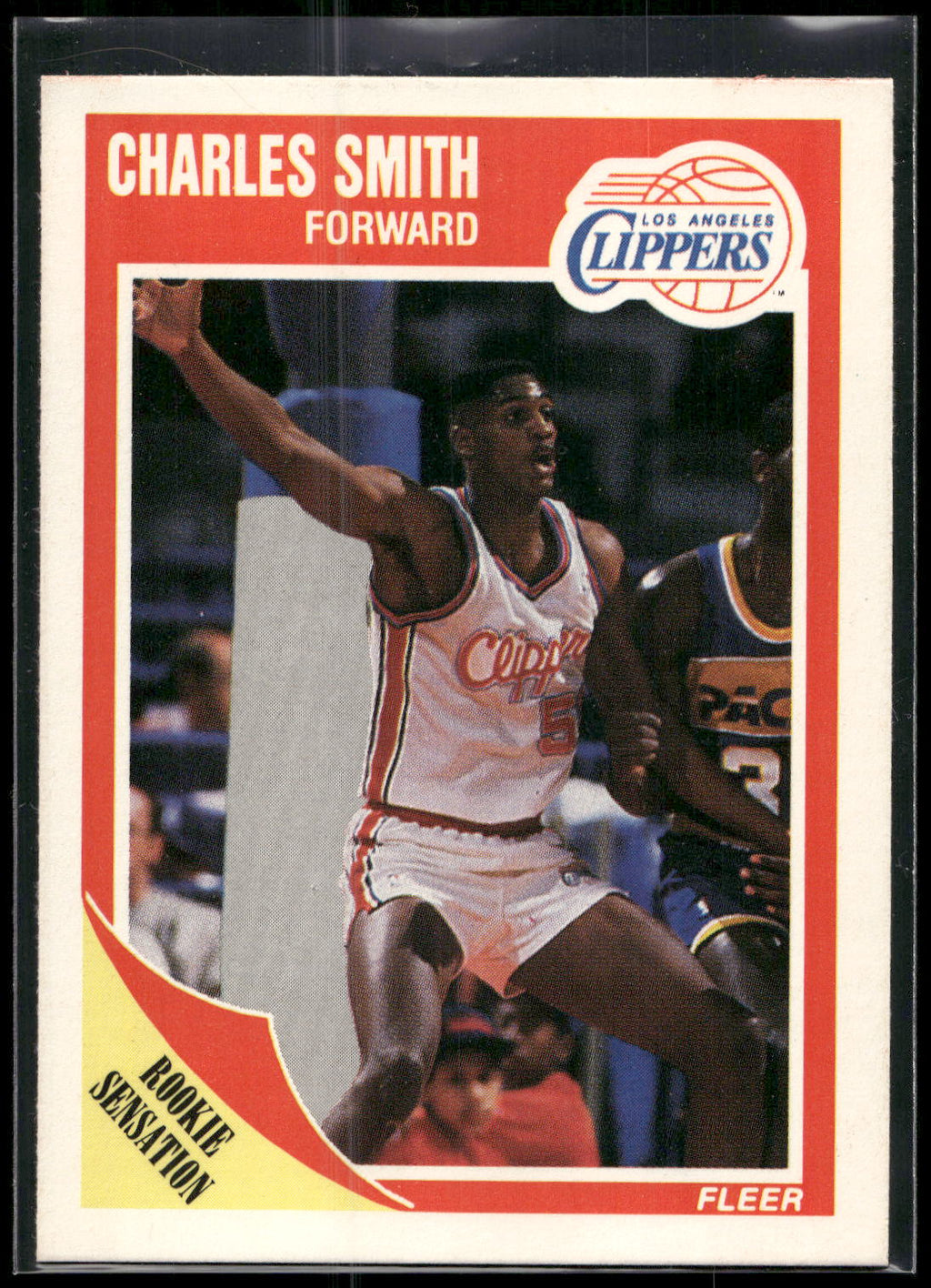1989-90 Fleer #73 Charles Smith