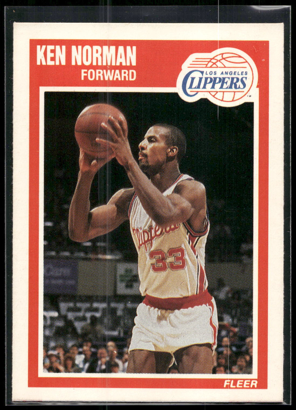 1989-90 Fleer #72 Ken Norman