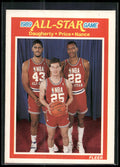 1989-90 Fleer #166 Brad Daugherty / Mark Price / Larry Nance