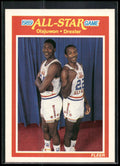 1989-90 Fleer #164 Akeem Olajuwon / Clyde Drexler