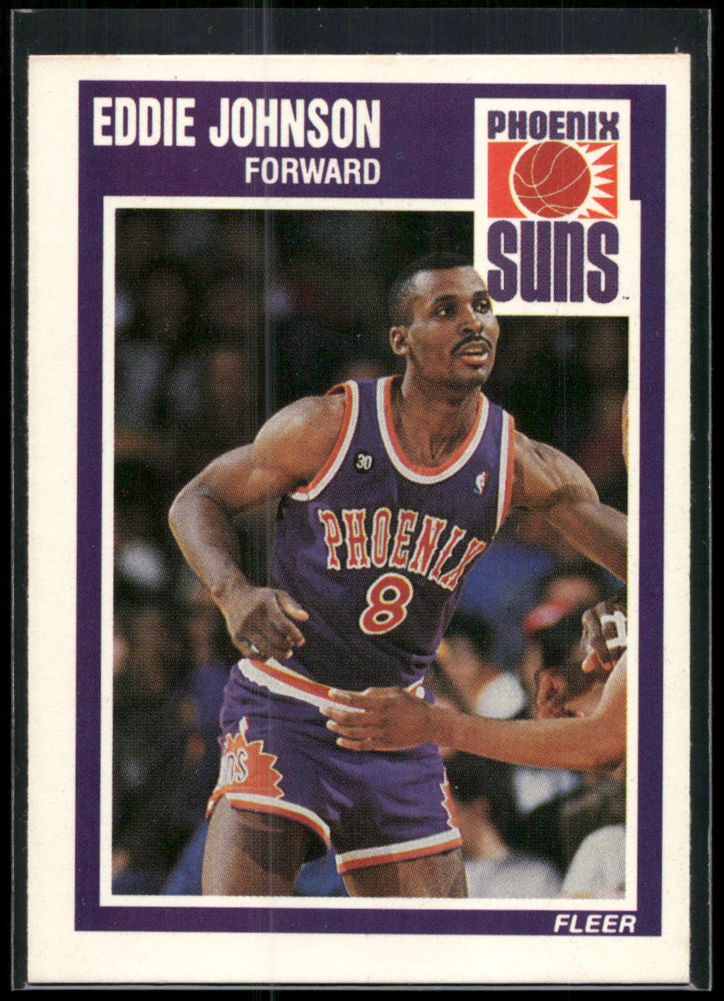1989-90 Fleer #122 Eddie Johnson