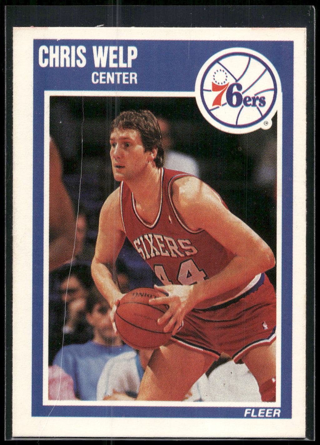 1989-90 Fleer #118 Chris Welp