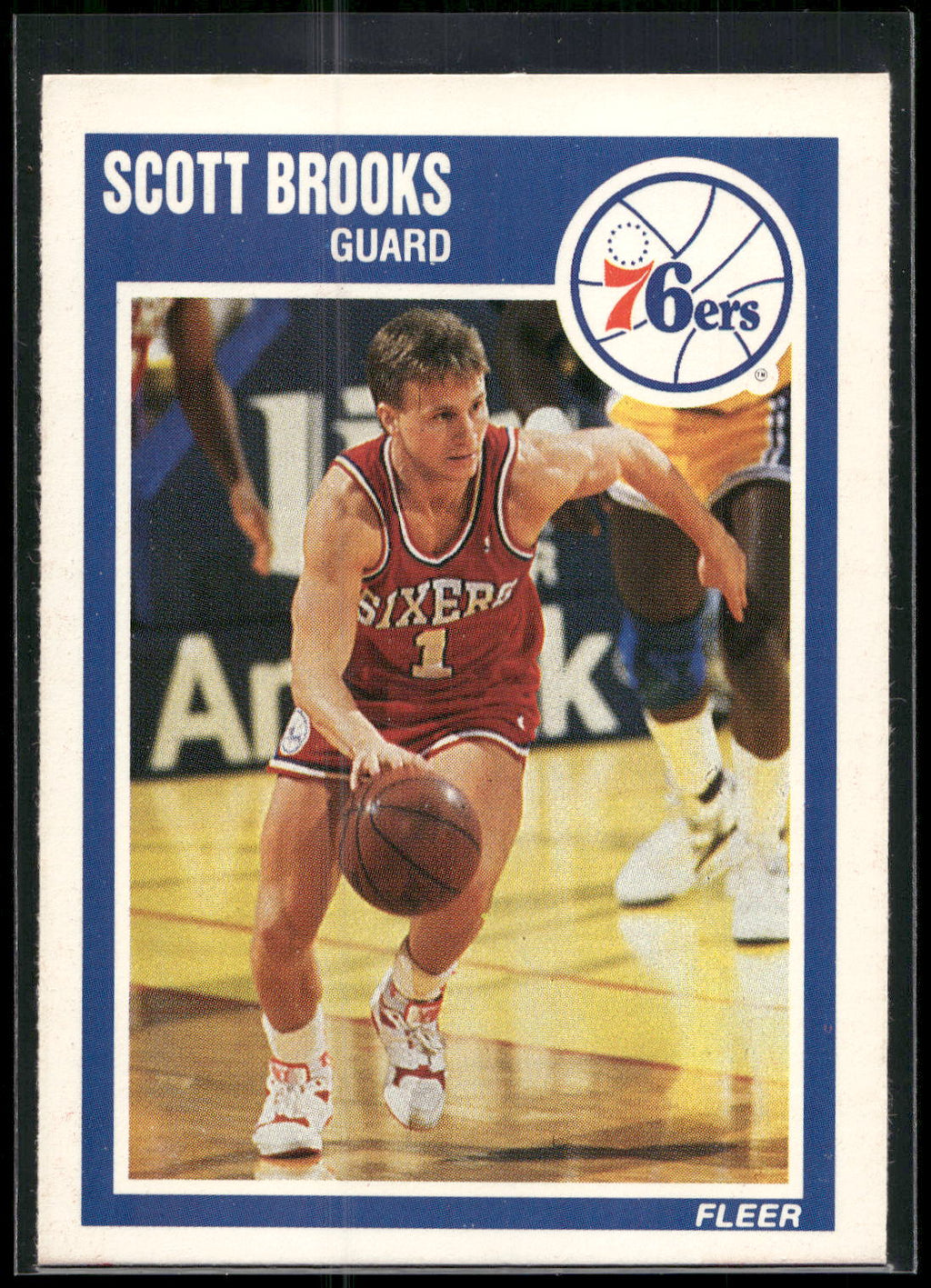 1989-90 Fleer #114 Scott Brooks