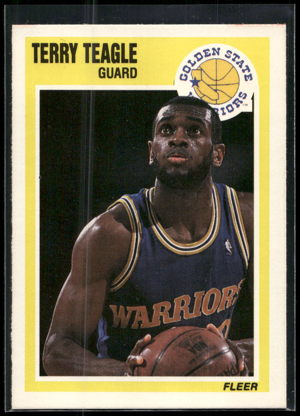 1989-90 Fleer #57 Terry Teagle