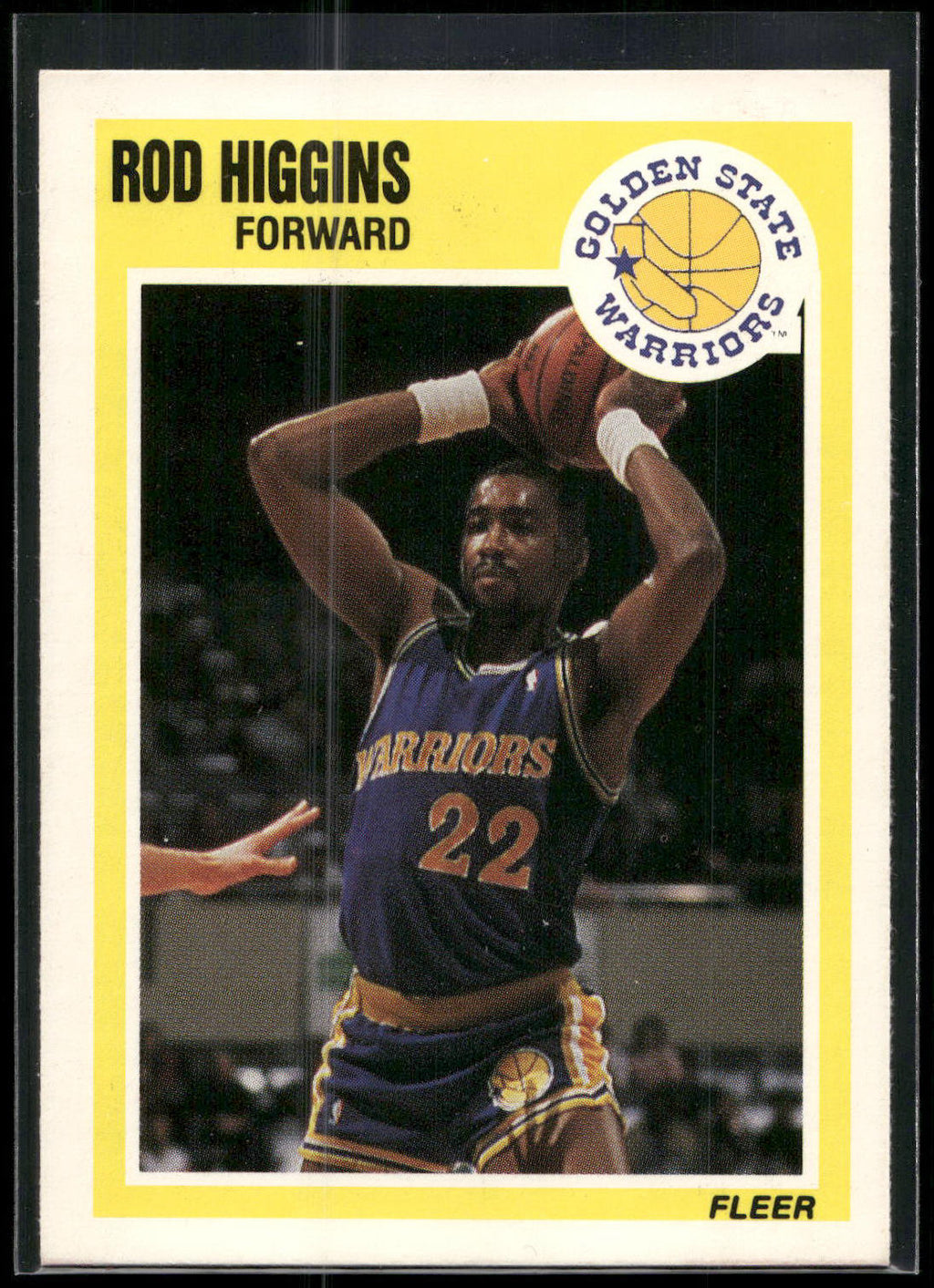 1989-90 Fleer #54 Rod Higgins