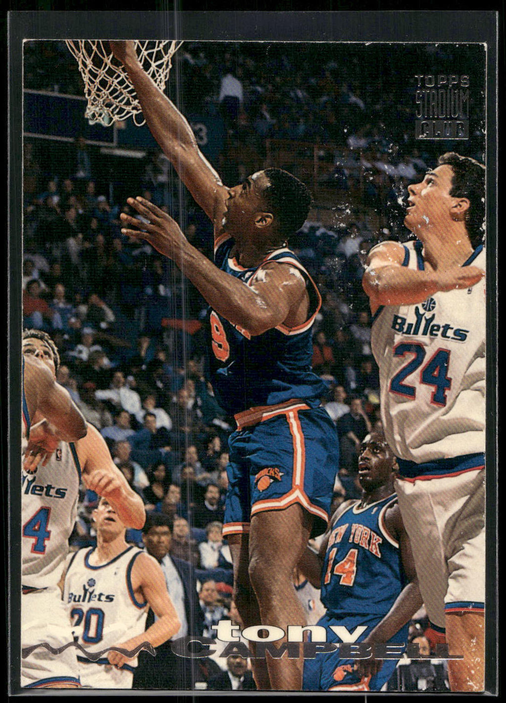 1993-94 Stadium Club #58 Tony Campbell