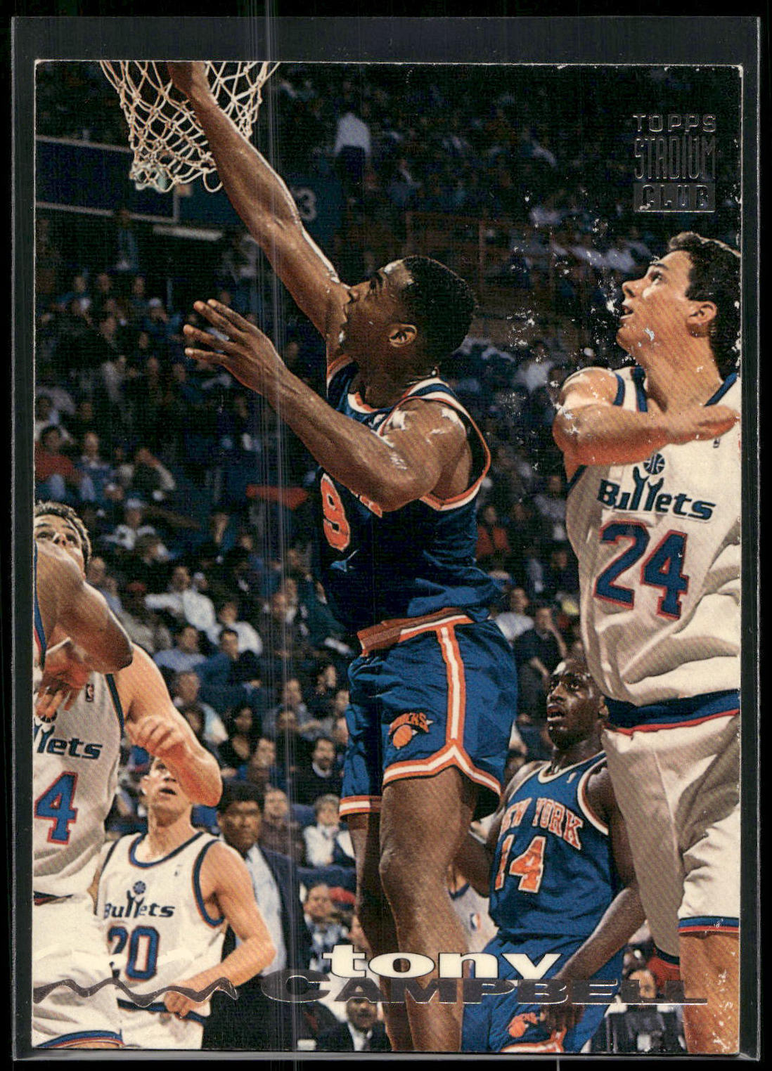 1993-94 Stadium Club #58 Tony Campbell