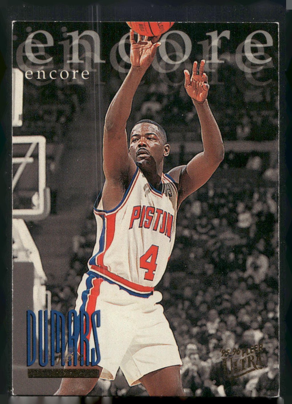 1995-96 Ultra #307 Joe Dumars