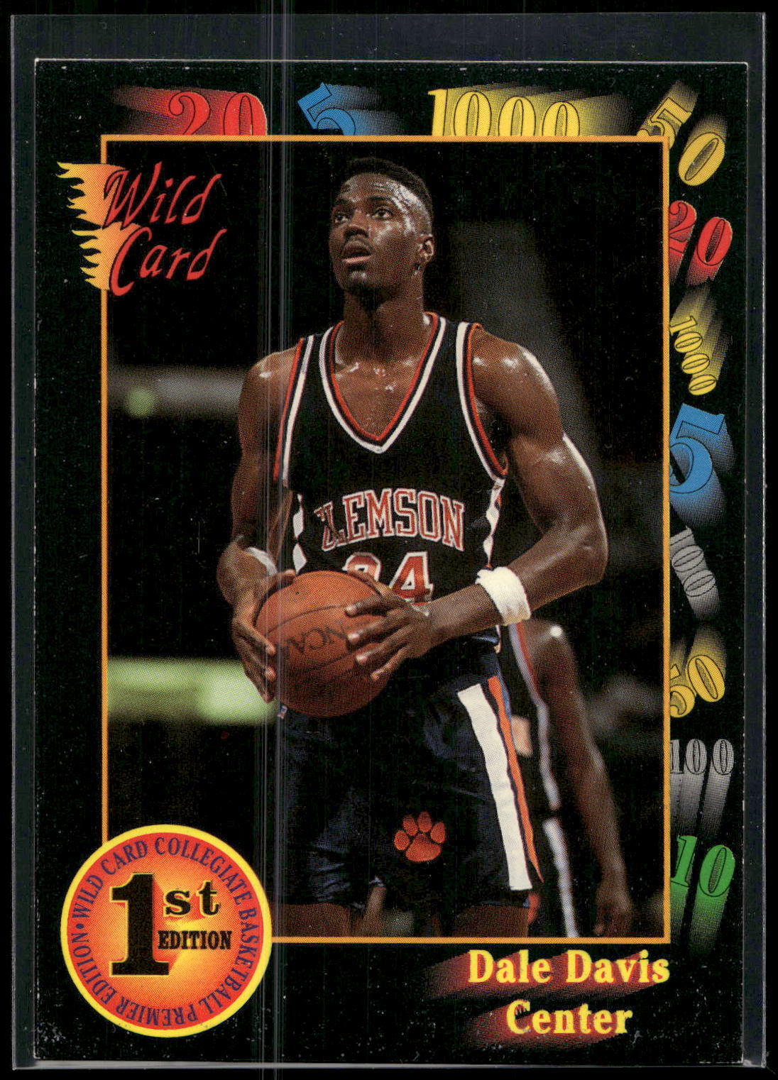 1991-92 Wild Card #14 Dale Davis
