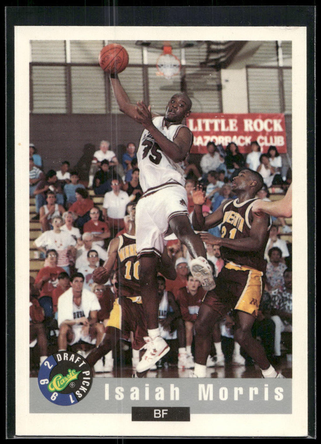 1992 Classic Draft Picks #54 Isaiah Morris