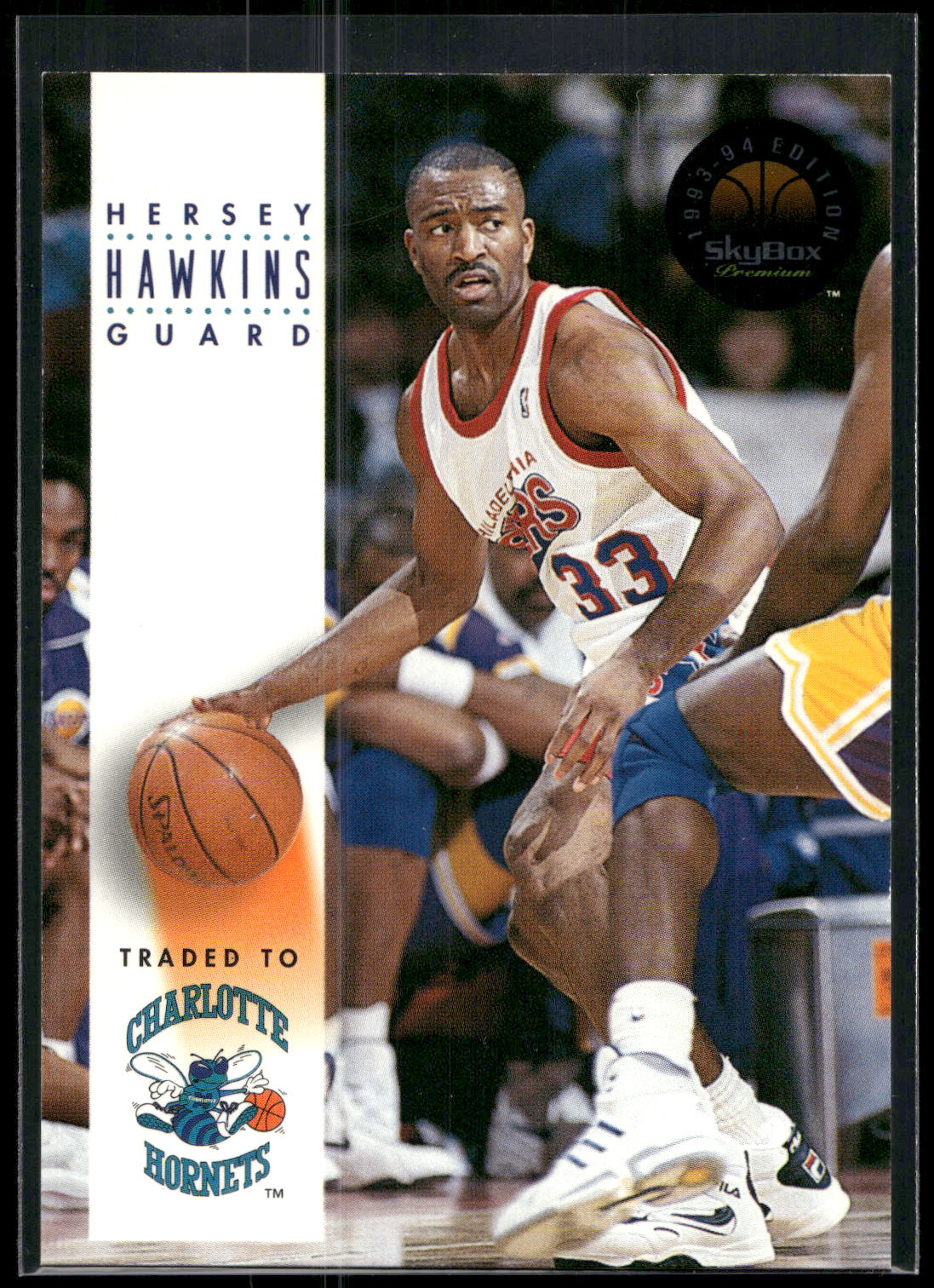 1993-94 SkyBox Premium #139 Hersey Hawkins