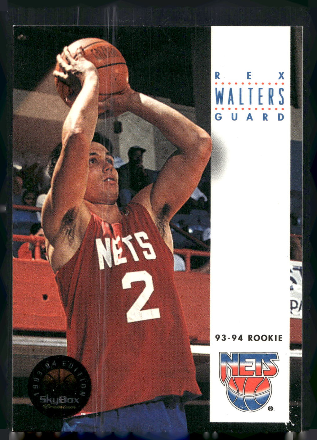 1993-94 SkyBox Premium #187 Rex Walters