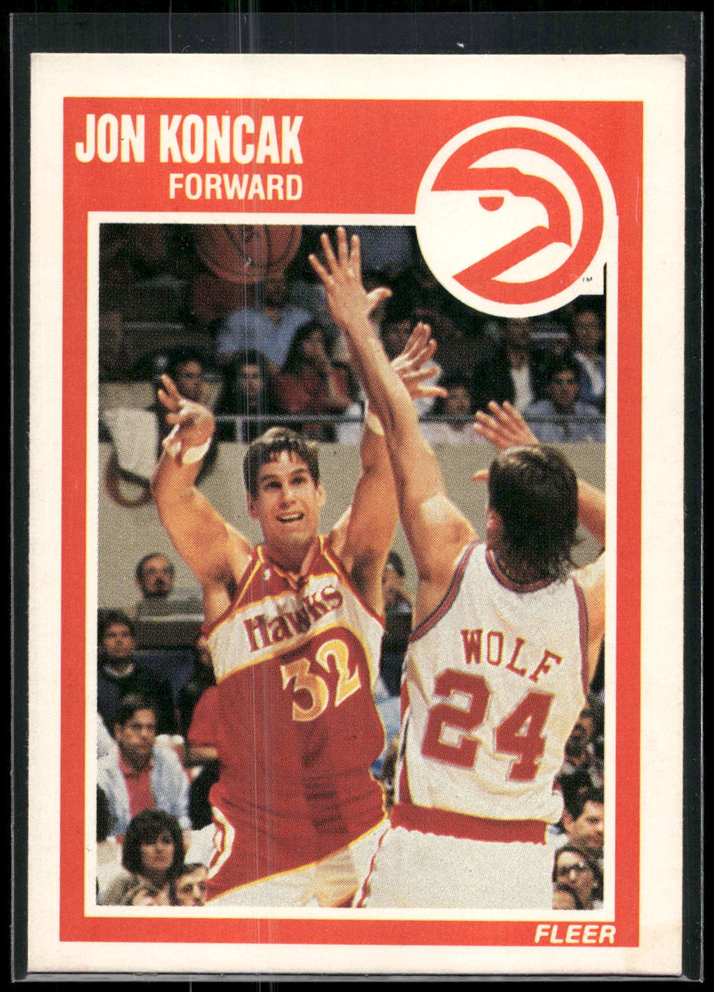 1989-90 Fleer #2 Jon Koncak