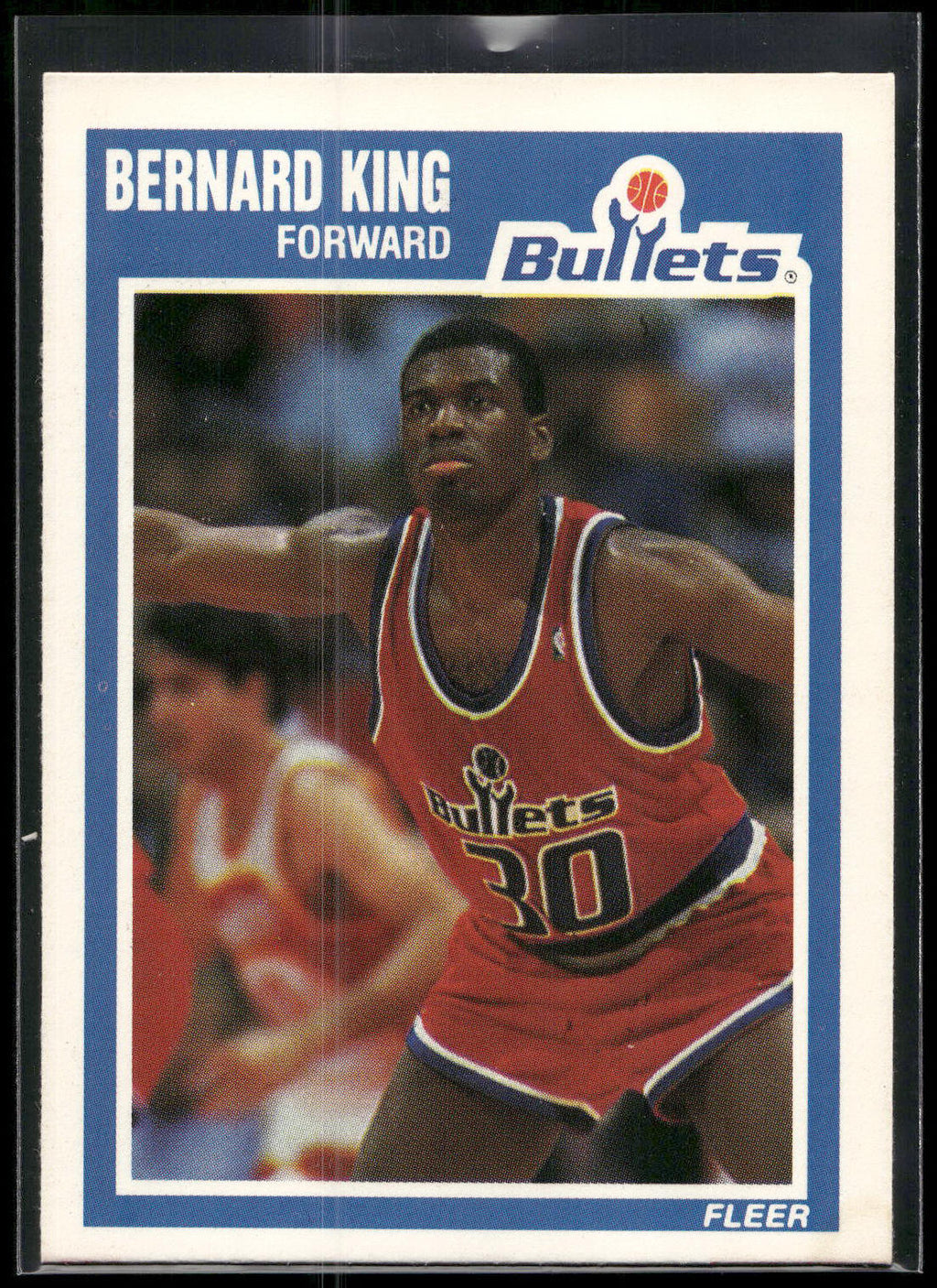 1989-90 Fleer #159 Bernard King
