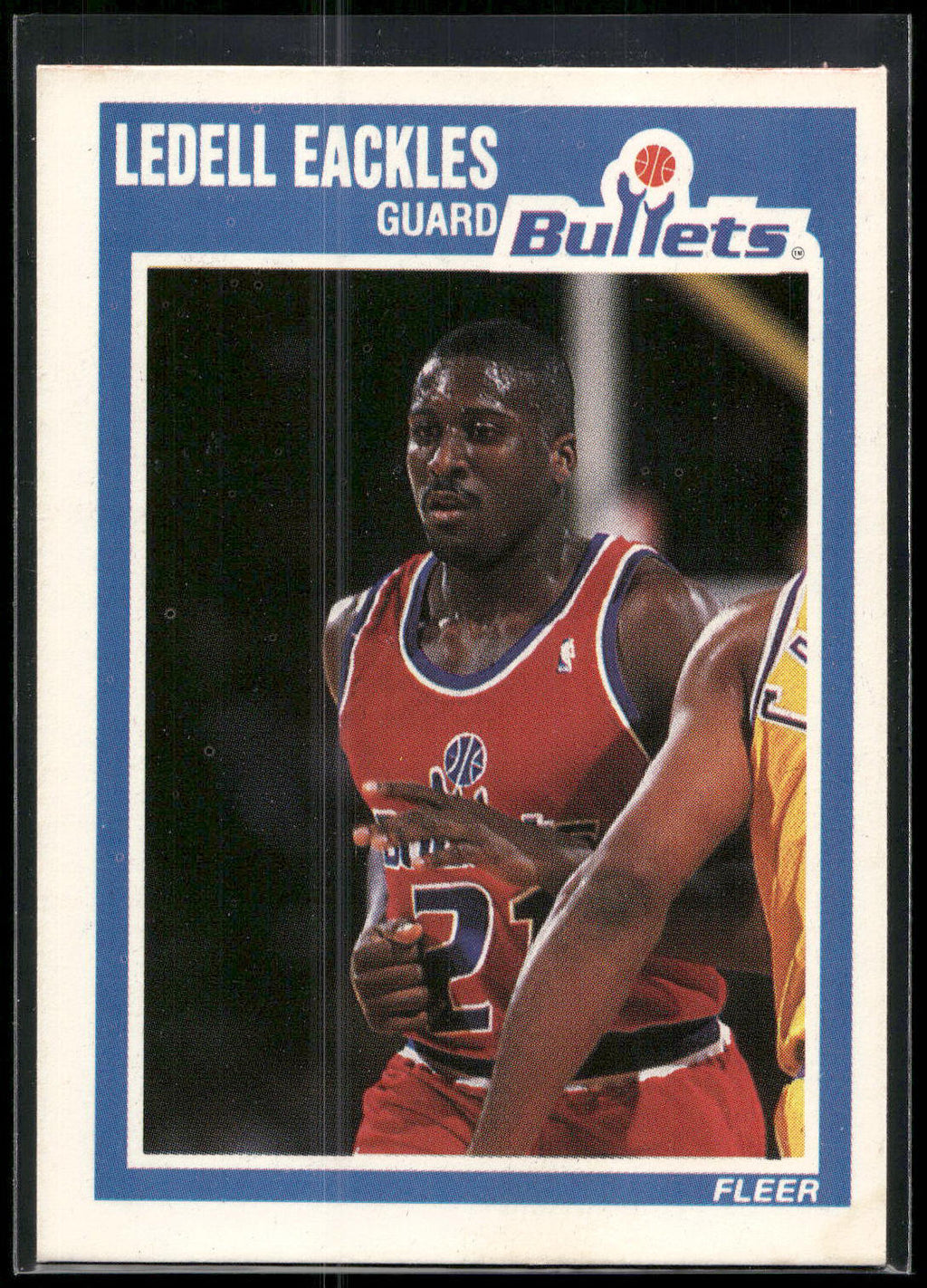 1989-90 Fleer #158 Ledell Eackles