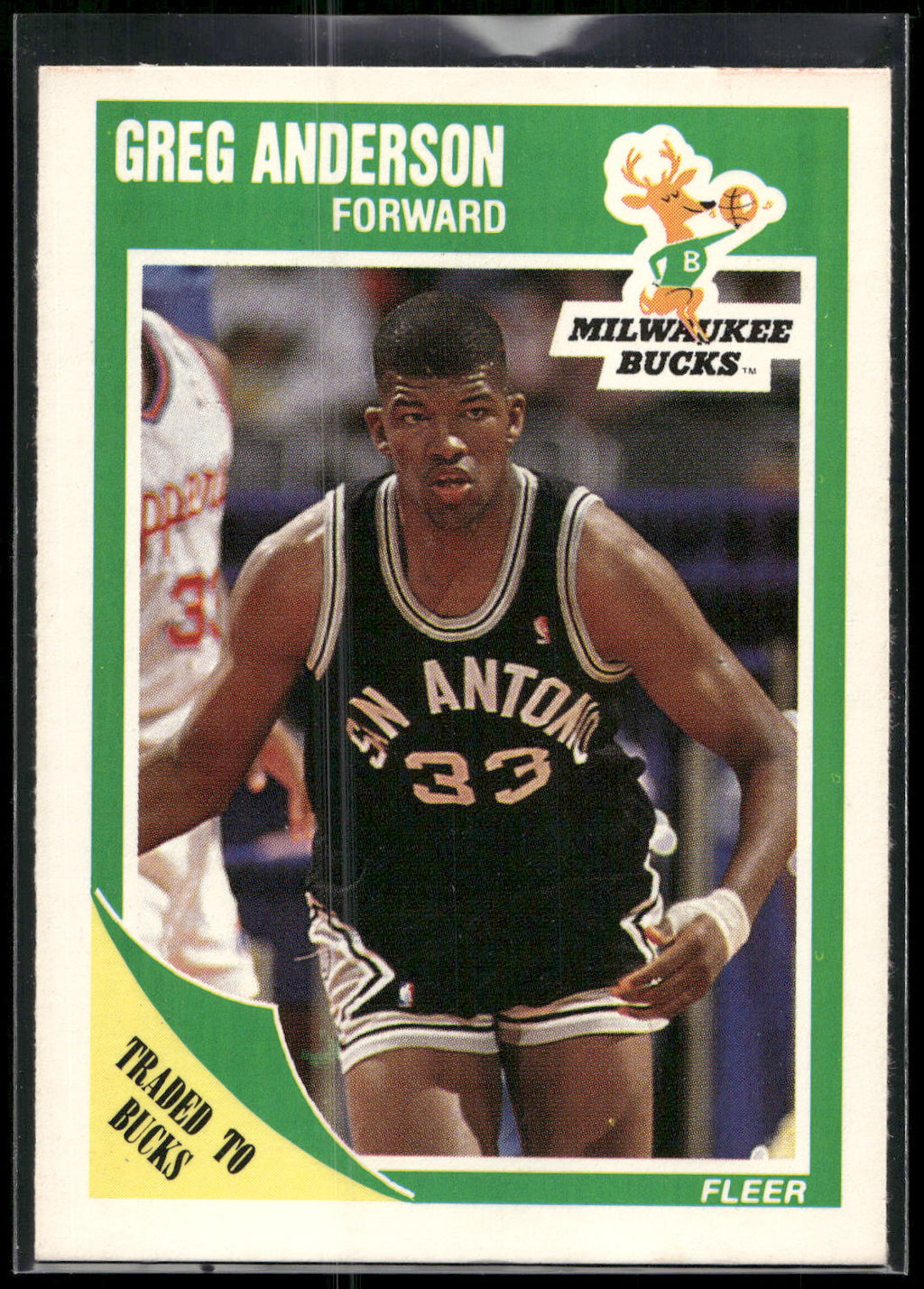 1989-90 Fleer #85 Greg Anderson
