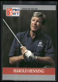 1990 Pro Set PGA Tour #76 Harold Henning