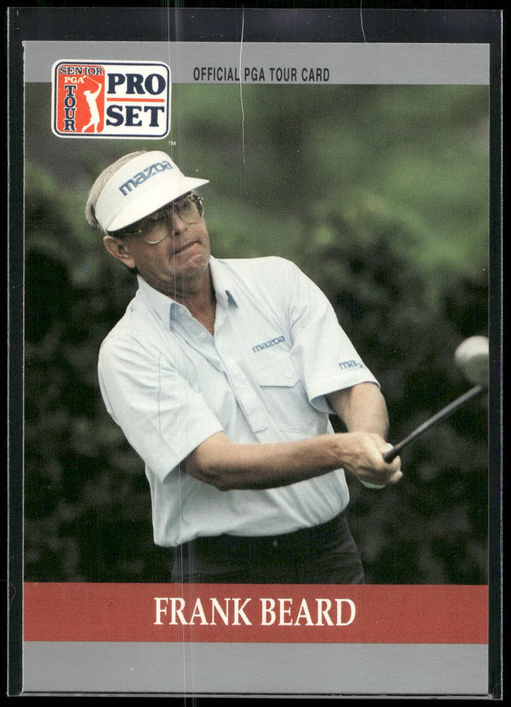 1990 Pro Set PGA Tour #77 Frank Beard