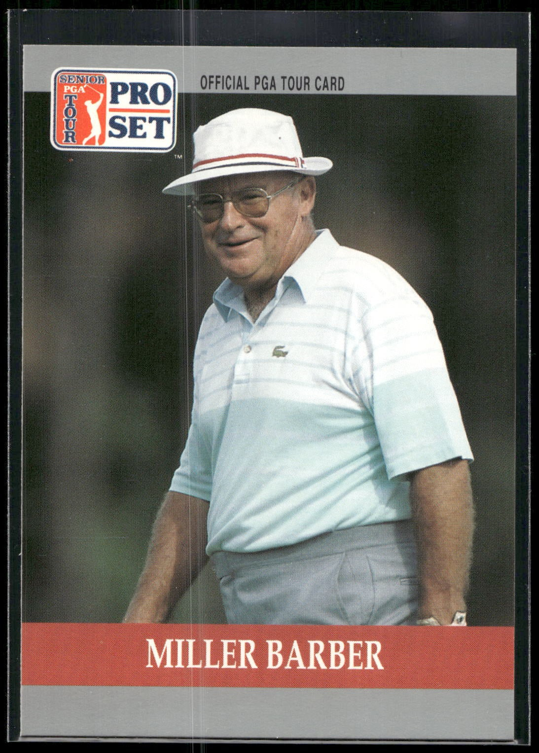 1990 Pro Set PGA Tour #78 Miller Barber