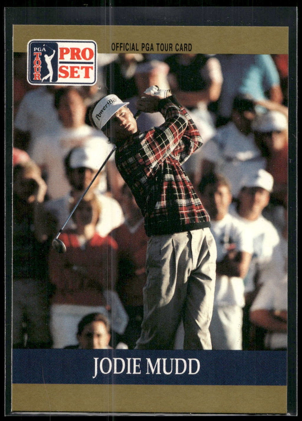 1990 Pro Set PGA Tour #42 Jodie Mudd