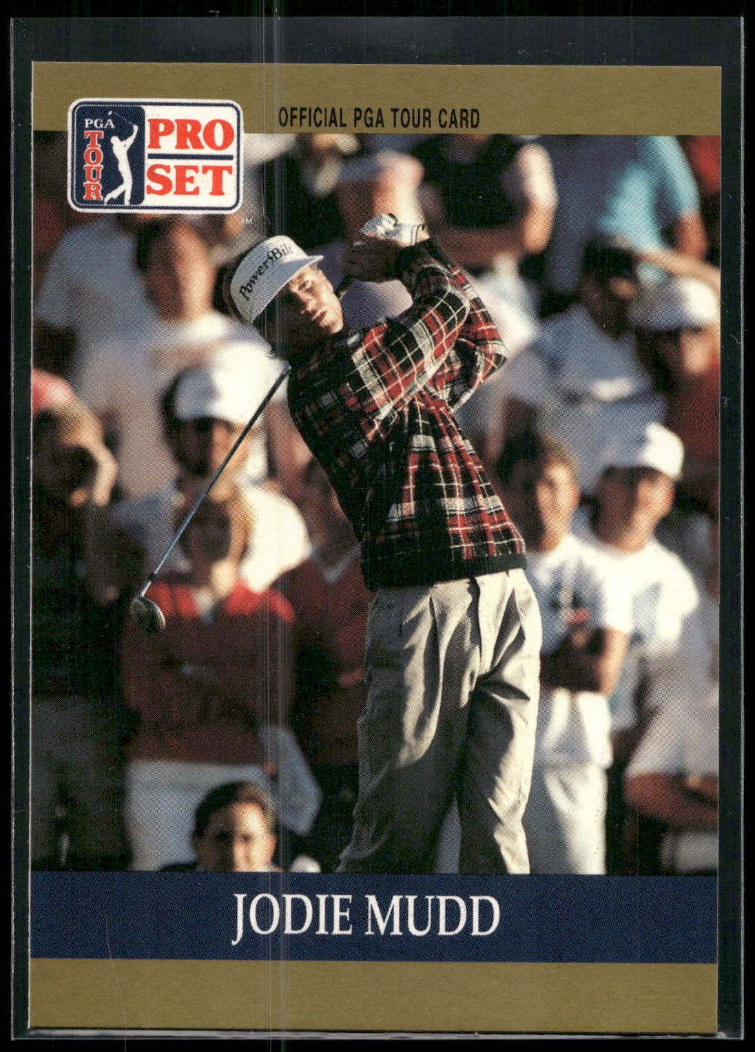 1990 Pro Set PGA Tour #42 Jodie Mudd