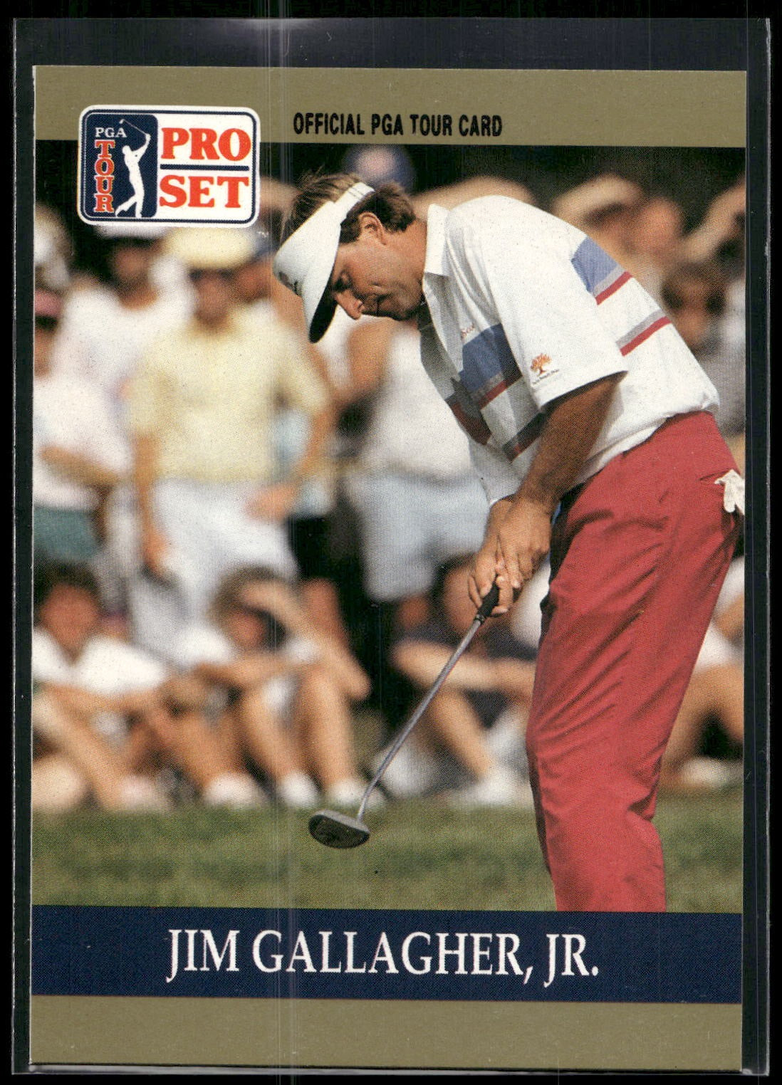 1990 Pro Set PGA Tour #44 Jim Gallagher