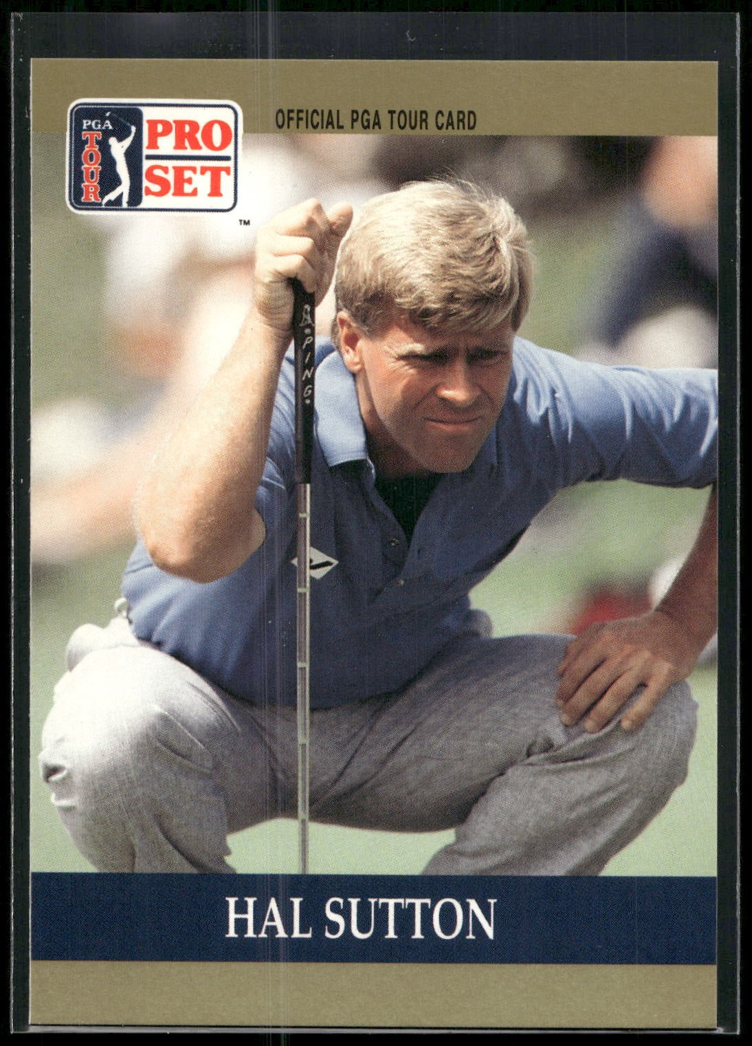 1990 Pro Set PGA Tour #49 Hal Sutton
