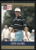 1990 Pro Set PGA Tour #52 Gene Sauers