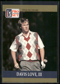 1990 Pro Set PGA Tour #56 Davis Love III