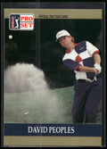 1990 Pro Set PGA Tour #57 David Peoples