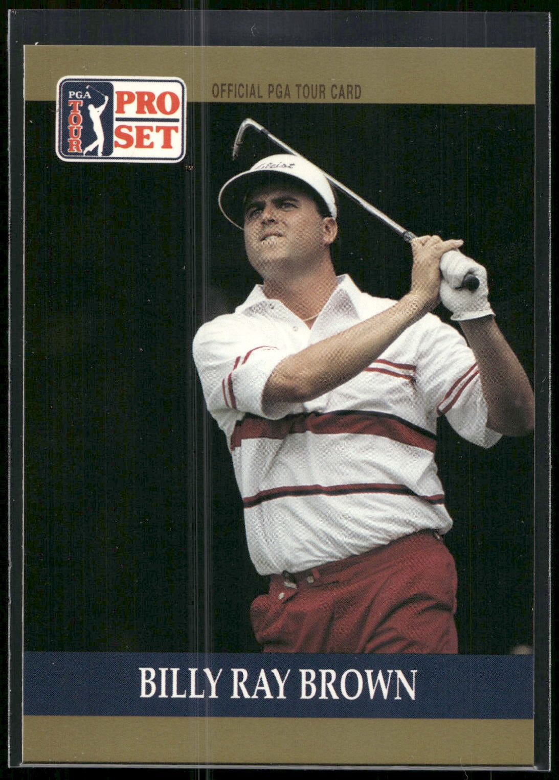 1990 Pro Set PGA Tour #69 Billy Ray Brown