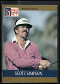 1990 Pro Set PGA Tour #12 Scott Simpson