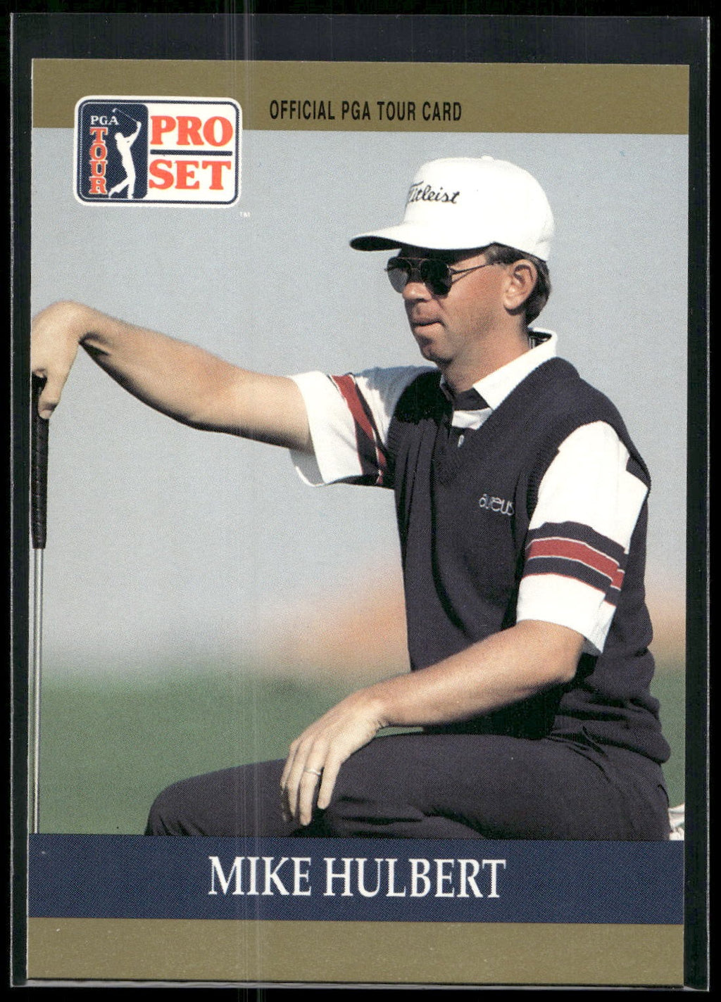1990 Pro Set PGA Tour #27 Mike Hulbert