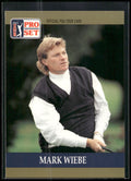 1990 Pro Set PGA Tour #29 Mark Wiebe