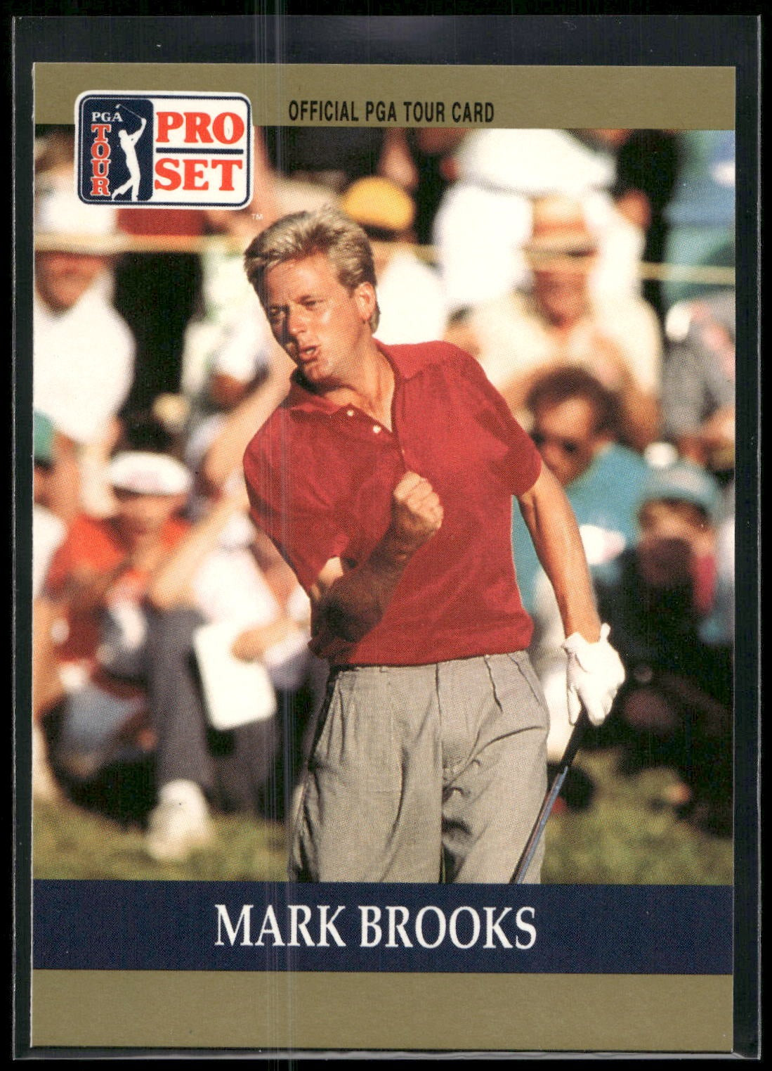 1990 Pro Set PGA Tour #32 Mark Brooks