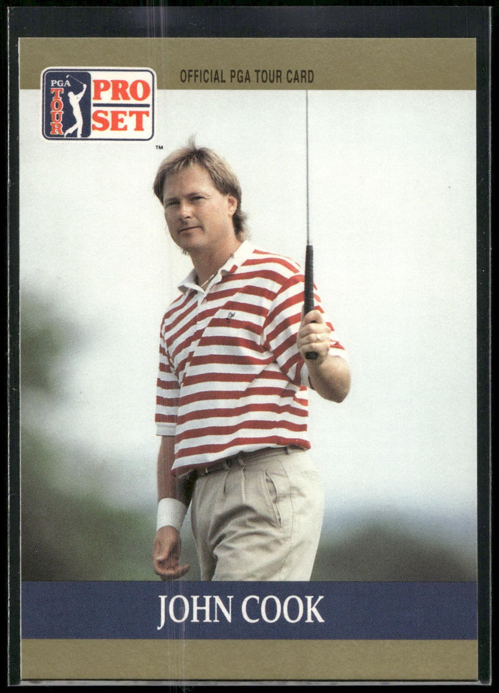 1990 Pro Set PGA Tour #40 John Cook