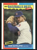 1987 Fleer Baseball's Best Sluggers vs. Pitchers #41 Rick Sutcliffe