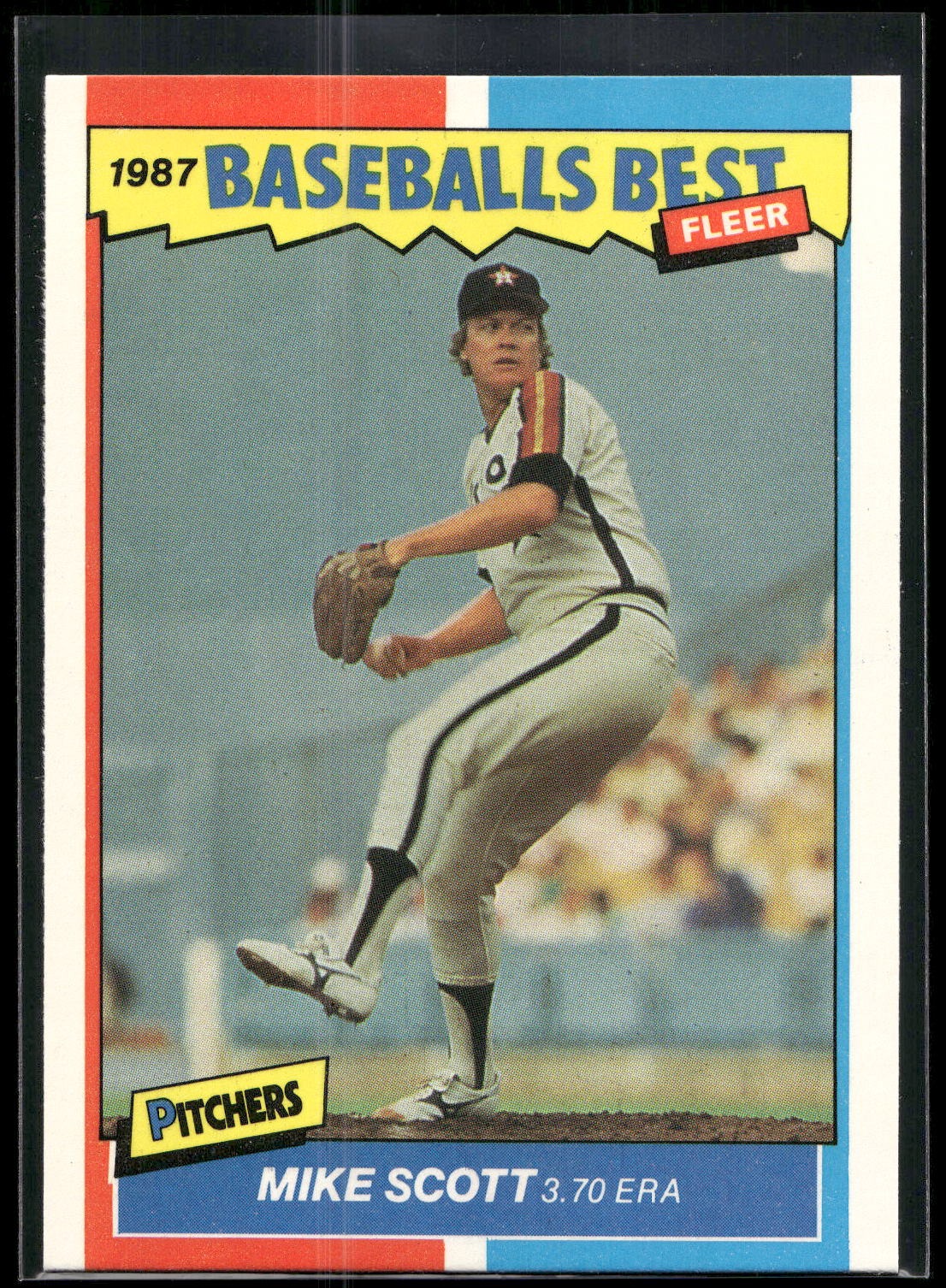 1987 Fleer Baseball's Best Sluggers vs. Pitchers #38 Mike Scott