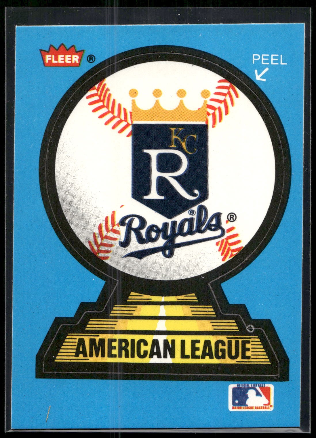 1987 Fleer #NNO Kansas City Royals Team Stickers
