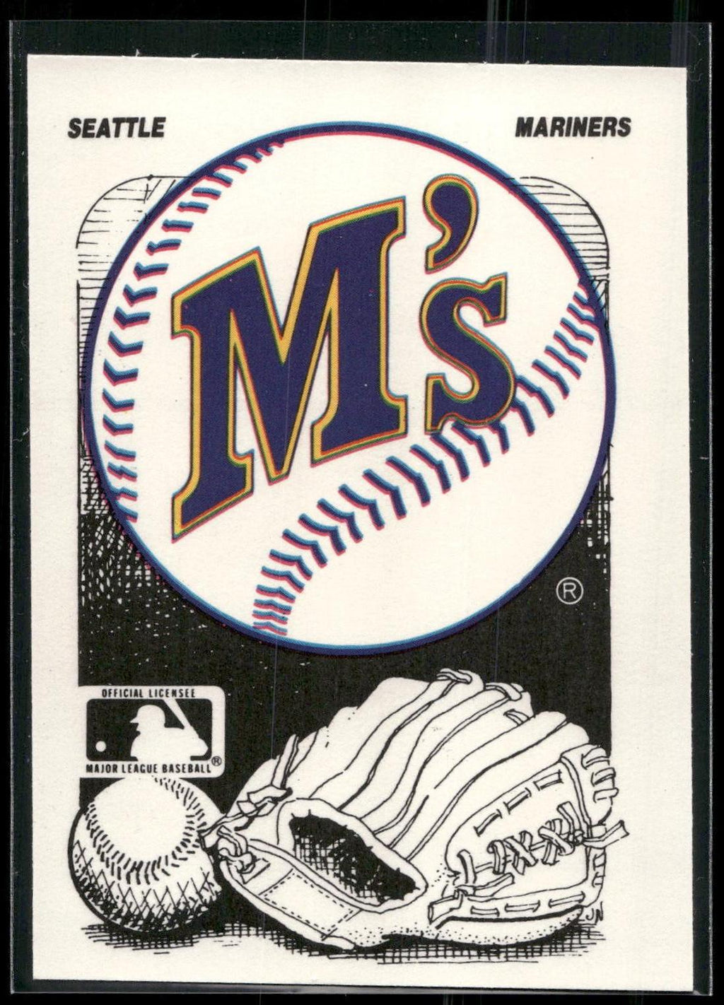 1987 Fleer #NNO Detroit Tigers Team Stickers