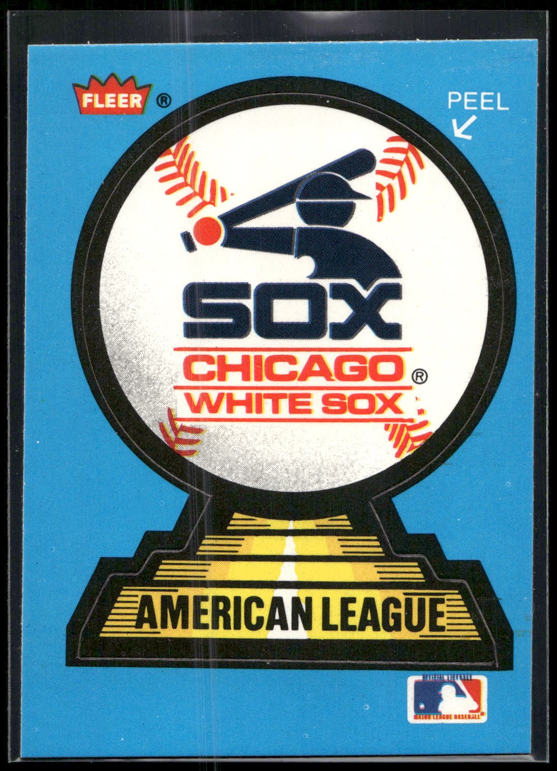 1987 Fleer #NNO Chicago White Sox Team Stickers