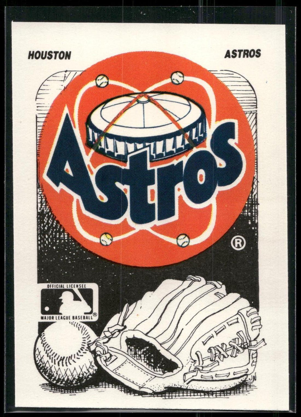 1987 Fleer #NNO Los Angeles Dodgers / Cleveland Indians Team Stickers