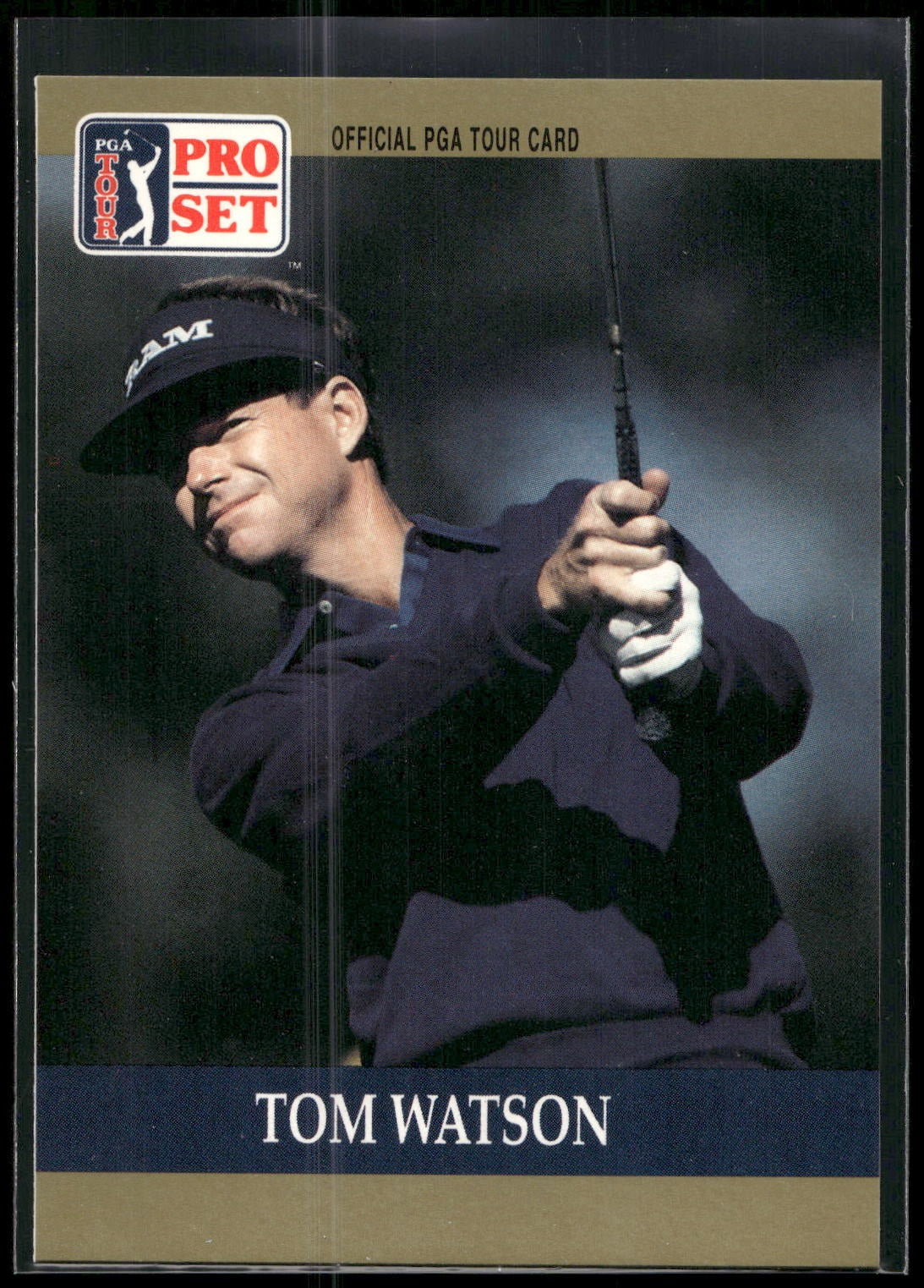 1990 Pro Set PGA Tour #4 Tom Watson