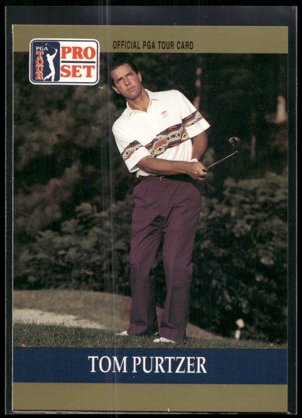 1990 Pro Set PGA Tour #5 Tom Purtzer
