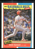 1987 Fleer Baseball's Best Sluggers vs. Pitchers #29 Dave Parker